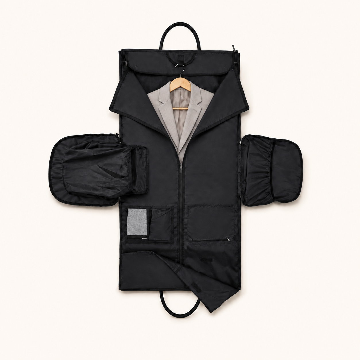 The Leather-Look Convertible Travel Duffel
